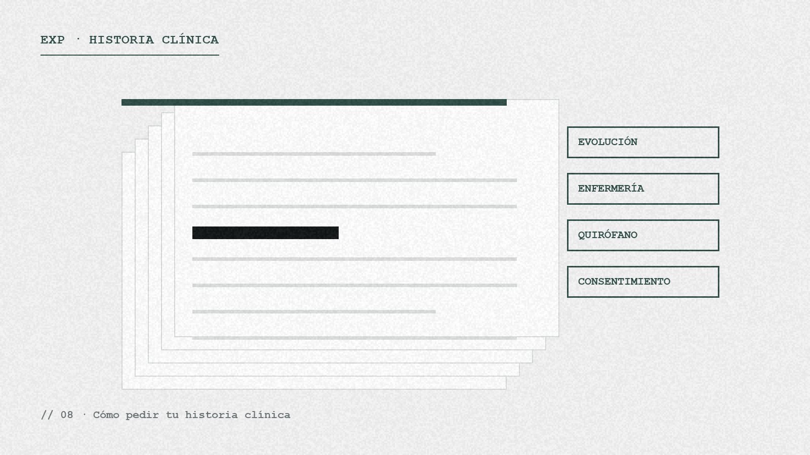 Cómo pedir tu historia clínica completa